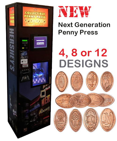 The Penny Men Penny Press Souvenir Machines